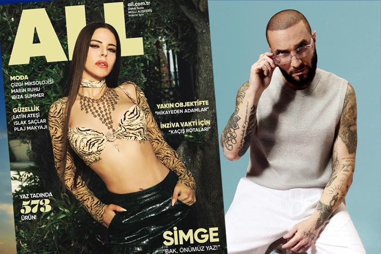 ALL ve ALL MAN Haziran sayılarında Simge ve Berkay rüzgârı