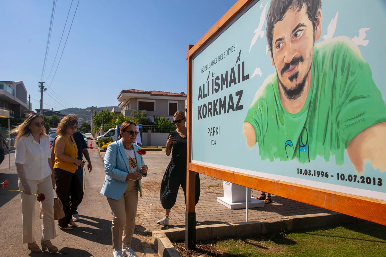 İzmir Güzelbahçe’de anlamlı anma