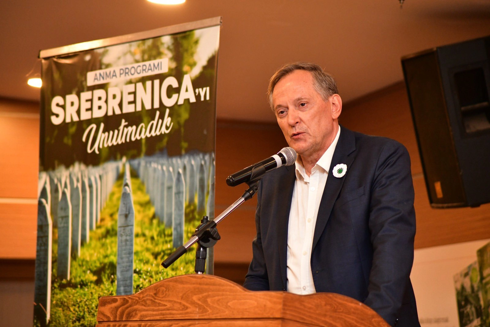 İzmir Çiğli’de Srebrenica Soykırımı’nın 30. yılı anıldı