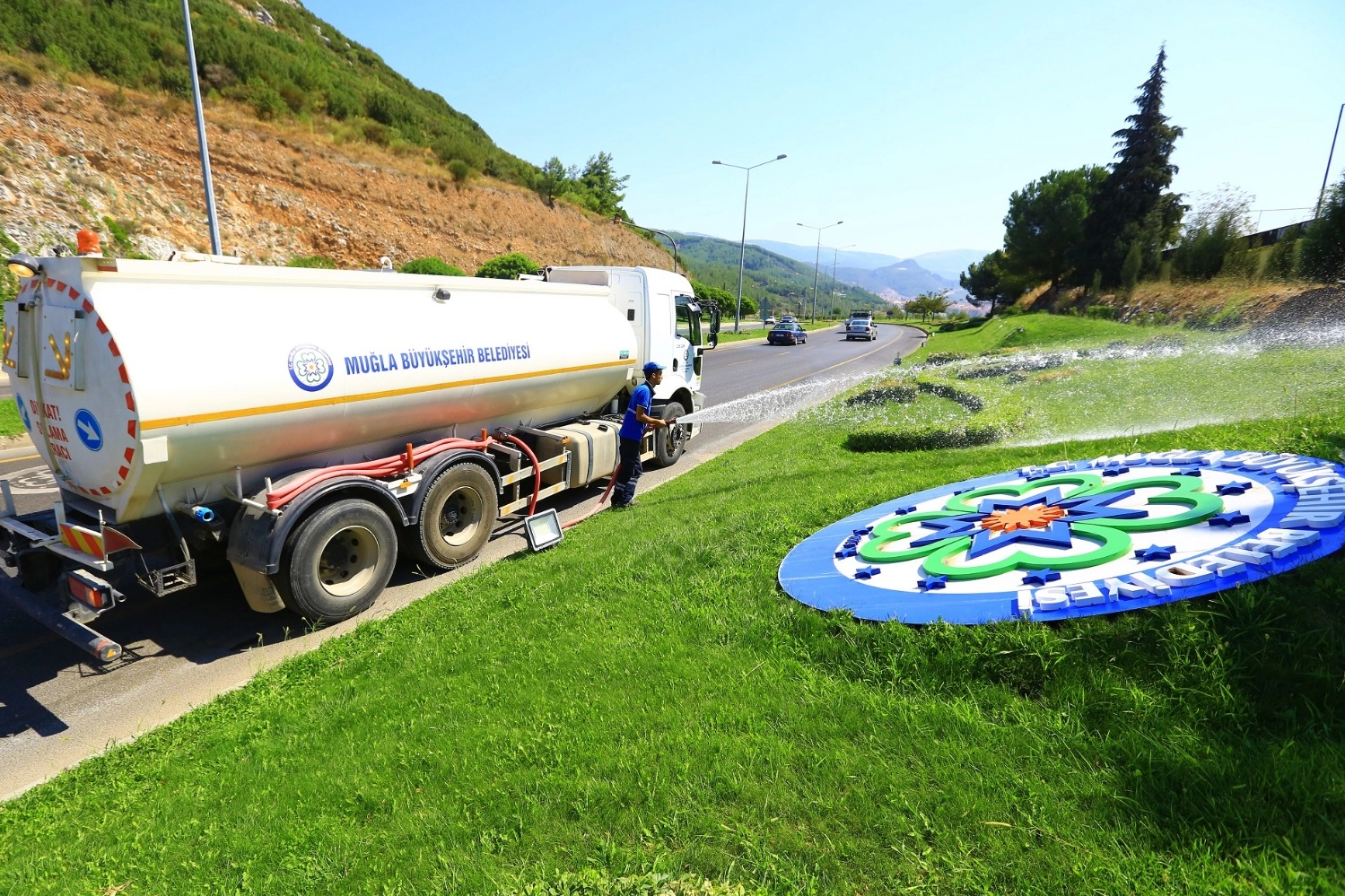 Muğla'dan kent estetiğine yeşil dokunuş