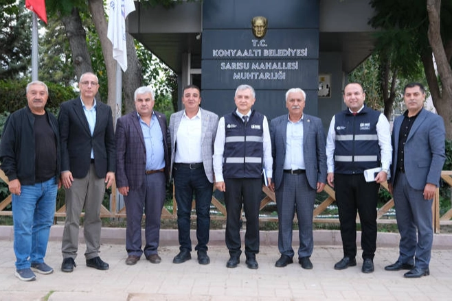 ASAT'tan Konyaaltı’ndaki çalışmalara inceleme