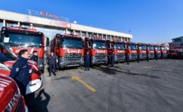 Ankara İtfaiyesi araç filosunu güçlendiriyor