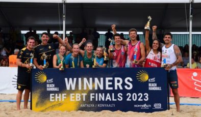 Konyaaltı’nda EHF ebt finalleri sona erdi
