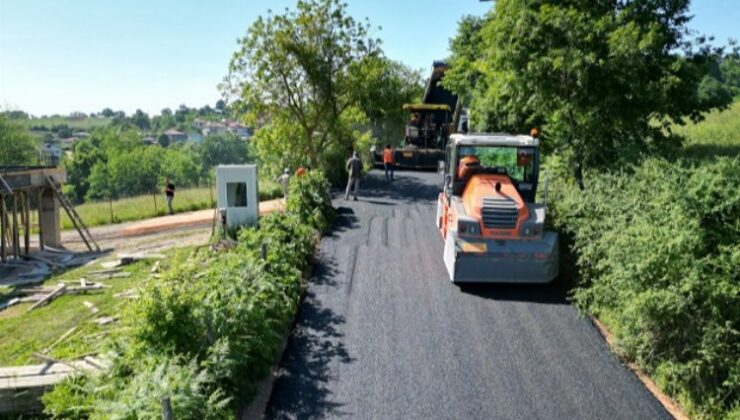 Orhaniye’den İzmit Belediyesi’ne asfalt yol teşekkürü