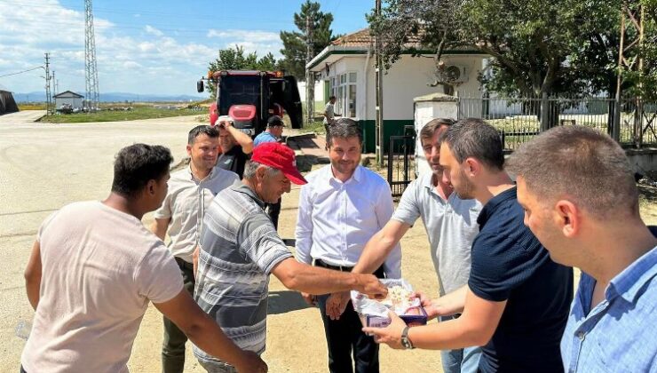 AK Parti İpsala’dan TMO’ya ziyaret