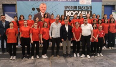 Başarılı sporcular ‘Sporun Başkenti’nde buluştu