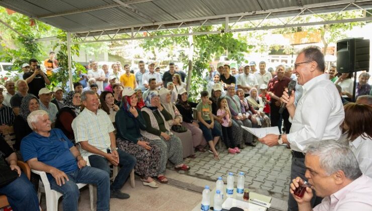 Başkan Seçer Erdemli halkıyla buluştu