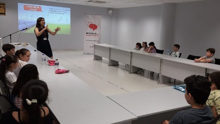 Beyçelik’le çocukların aklı yenilikte
