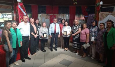Bilecik’te Güneş Spor Kulübü kadınlarının el emekleri sergilendi