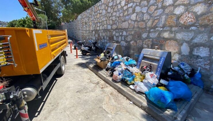 Bodrum’da 7 bin tona yakın atık toplandı