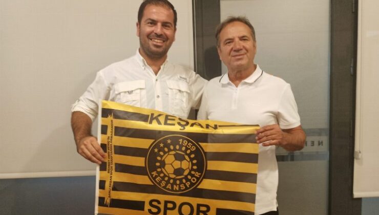 Efsane futbolcu Fariz’den Keşan’a ziyaret