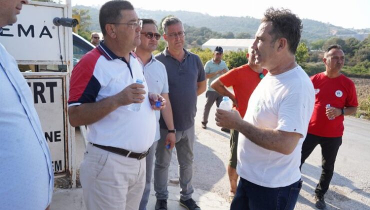 Ferhat Göçer’den Milas’a ‘geçmiş olsun’