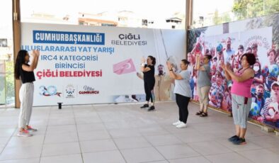 İzmir Çiğli’de kadınlara özel yaz spor kursları