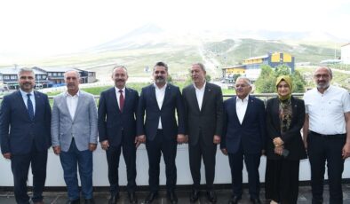 Kayseri protokolünden yüksek irtifalı ziyaret