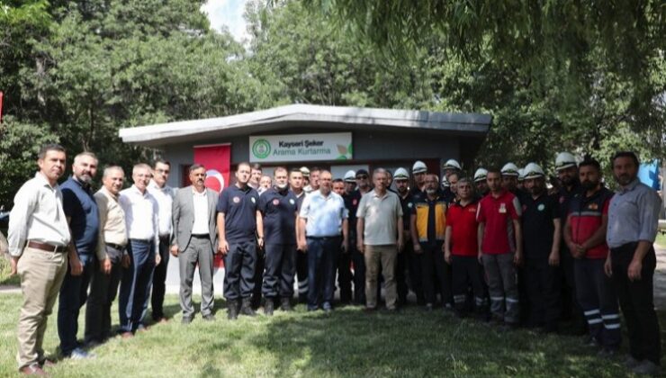 Kayseri Şeker arama birimi kurdu