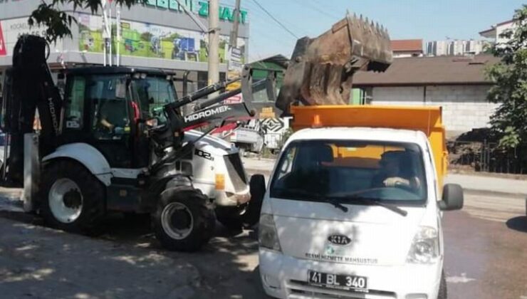 Kocaeli İzmit’te 300 ton atığa bertaraf