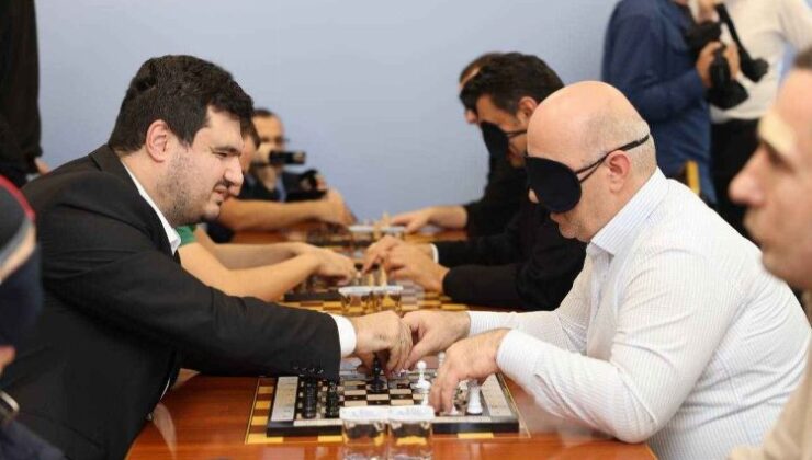 Kocaeli’de görme engelliler satranç turnuvasına hazırlanıyor