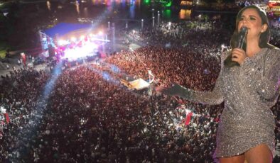 Merve Özbey’den unutulmaz bir gece