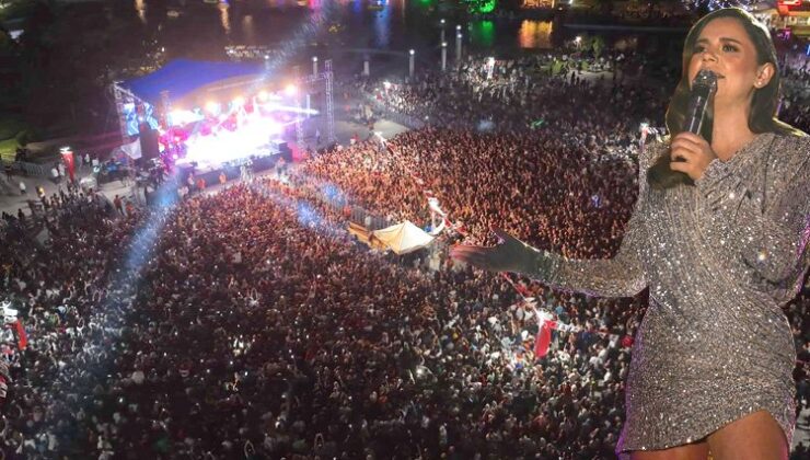 Merve Özbey’den unutulmaz bir gece