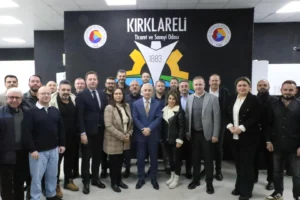 Kırklareli Valisi Turan’dan Kırklareli TSO’ya iade-i ziyaret