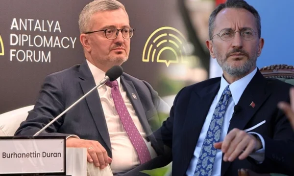 Altun görev değişimiyle TİHEK Başkanlığı’na, Duran İletişim Başkanlığı’na getirildi