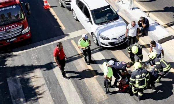 Mersin’de trafik güvenliği tatbikatı: “Bir Kural, Bir Ömür”
